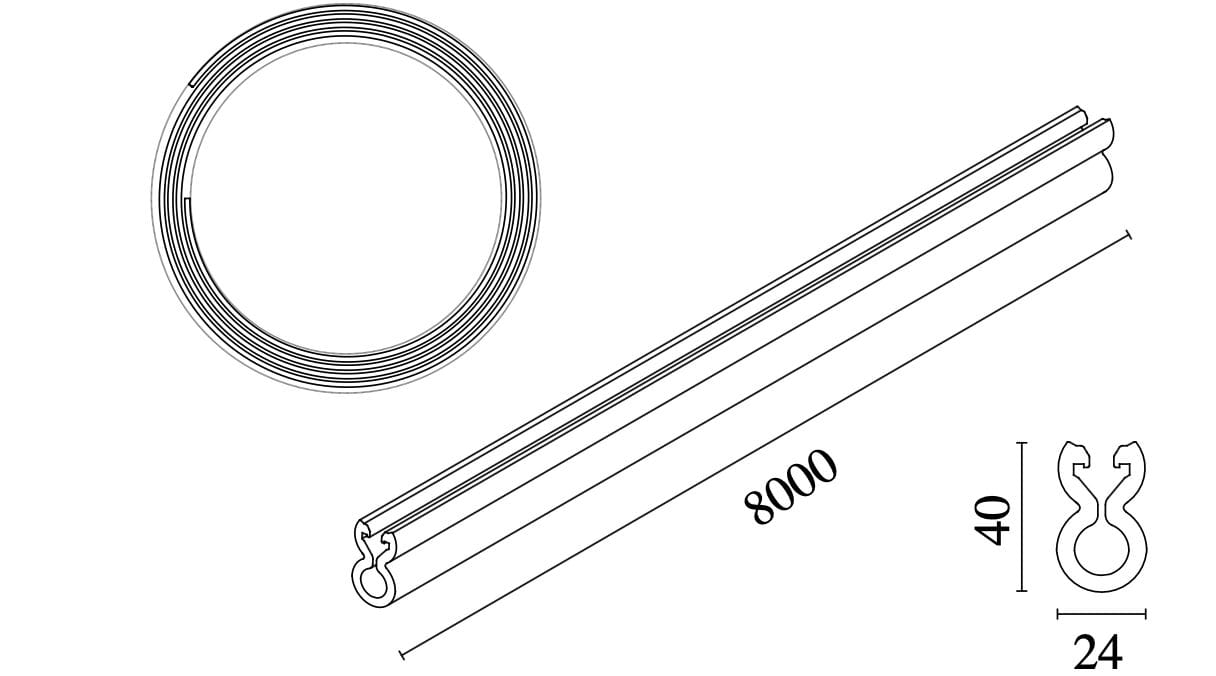 Освещение трека Flos My Circuit ARCH-00059735 - Вид №9