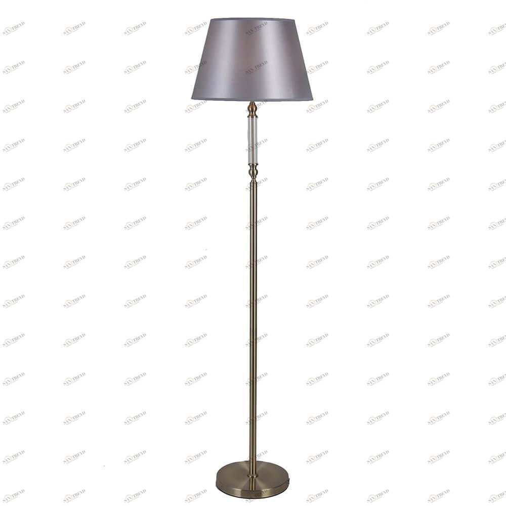 Торшер с абажуром 157х40 см графит "Ренессанс" 10460.03.35.01 SEVEN FIRES РЕНЕСАНС 00-3889479 Черный 