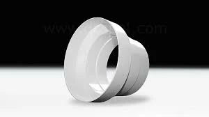 Соединитель эксцентриковый круглого с круглым пластик D100/125 1012, 5РЭП 00262