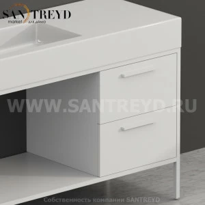 S04548BO2 Тумба с 2 ящиками Globo