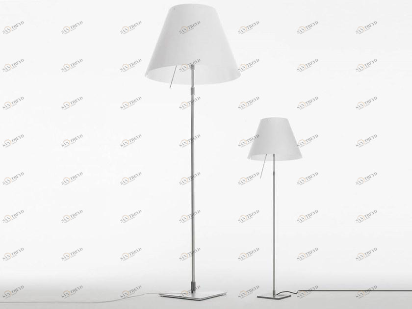 LUCEPLAN Торшер LED из поликарбоната Grande costanza sun-id-1430708