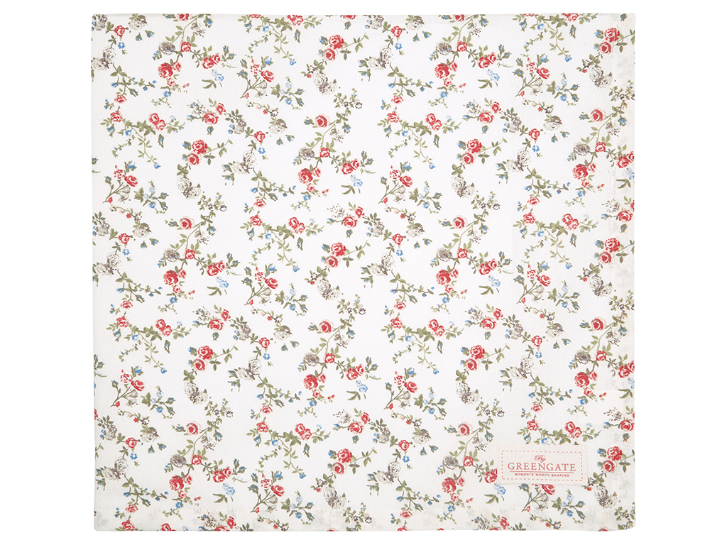 COTTAB150CLY0102 Скатерть Carly White 150x150 См Greengate MSSS2021 