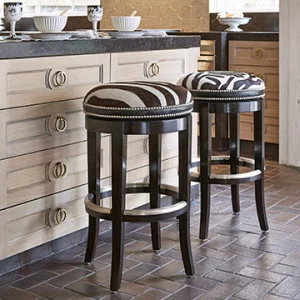 Барные стулья 03534-510-011 Zebrano Swivel Barstool - Backless Ambella