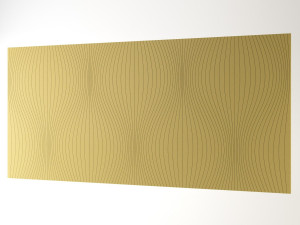 Рециркулированная пластиковая акустическая панель