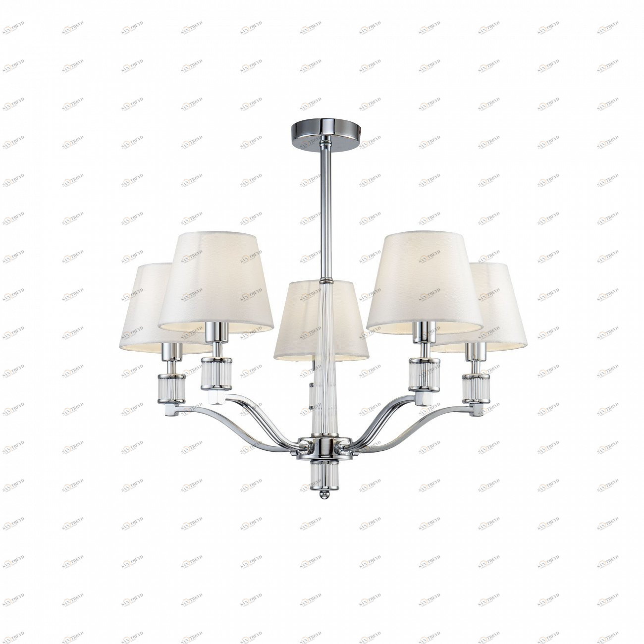 Люстра подвесная белая Clarissa 05CH FREYA MODERN 00-3956370 Белый