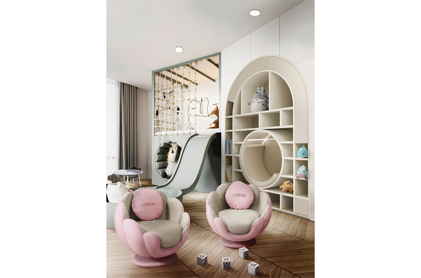 CIST403 Детское мягкое кресло Лотос Circu  - Вид №12