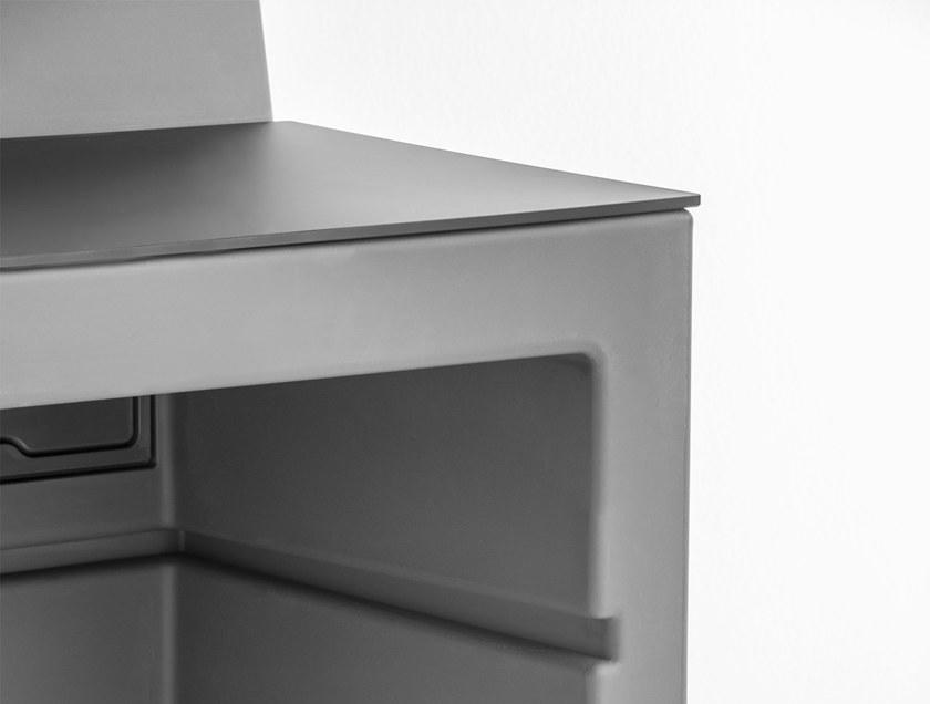 Pedrali Барная стойка из полиэтилена, обтянутого тканью Oblique Obl/a - Вид №4