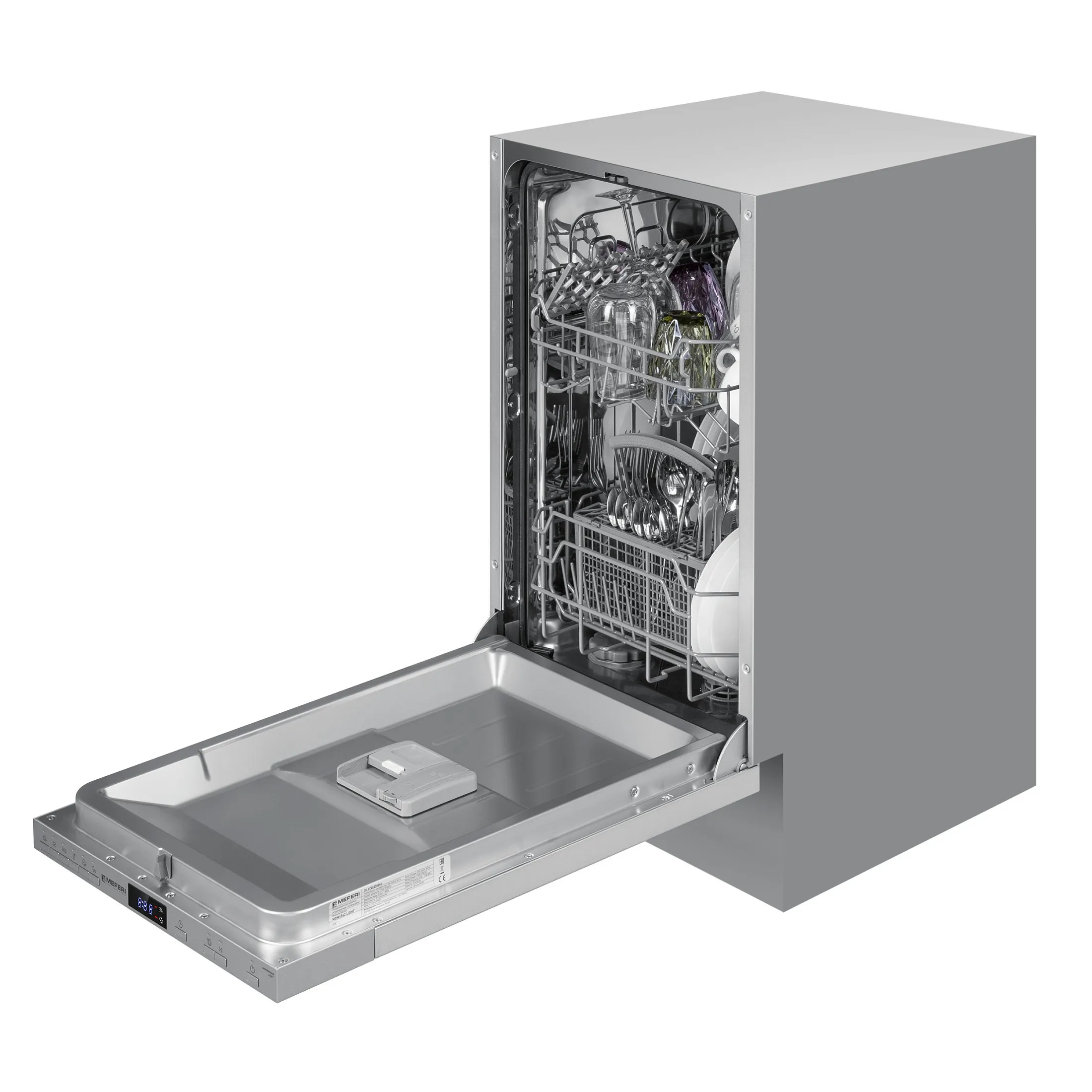 9168834 Встраиваемая посудомоечная машина Meferi MDW4562 LIGHT STDN-0047079 - Вид №6