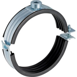 312.813.26.1 Хомут изолированный Geberit Silent-db20, с муфтой M10/G 1/2" Geberit