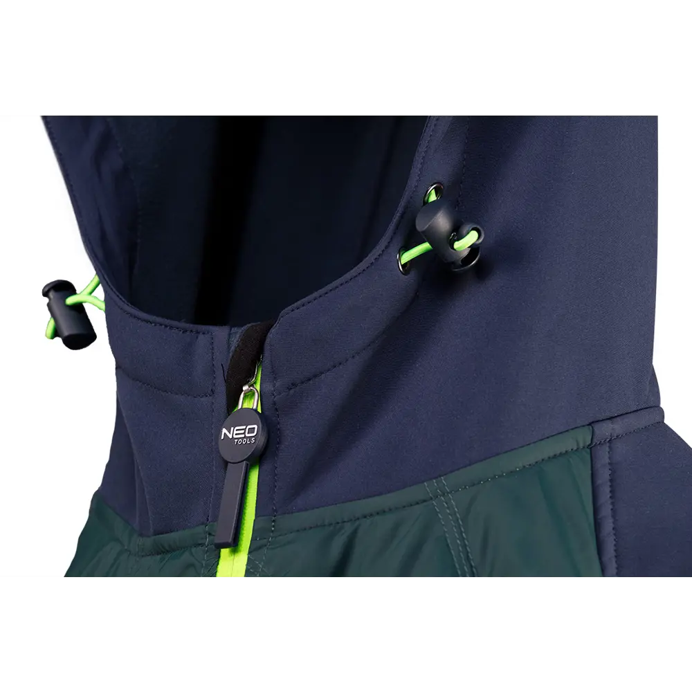 Куртка Neo Tools Premium Softshell темно-синяя/зеленая размер M рост 181 STLM-2135539 - Вид №2