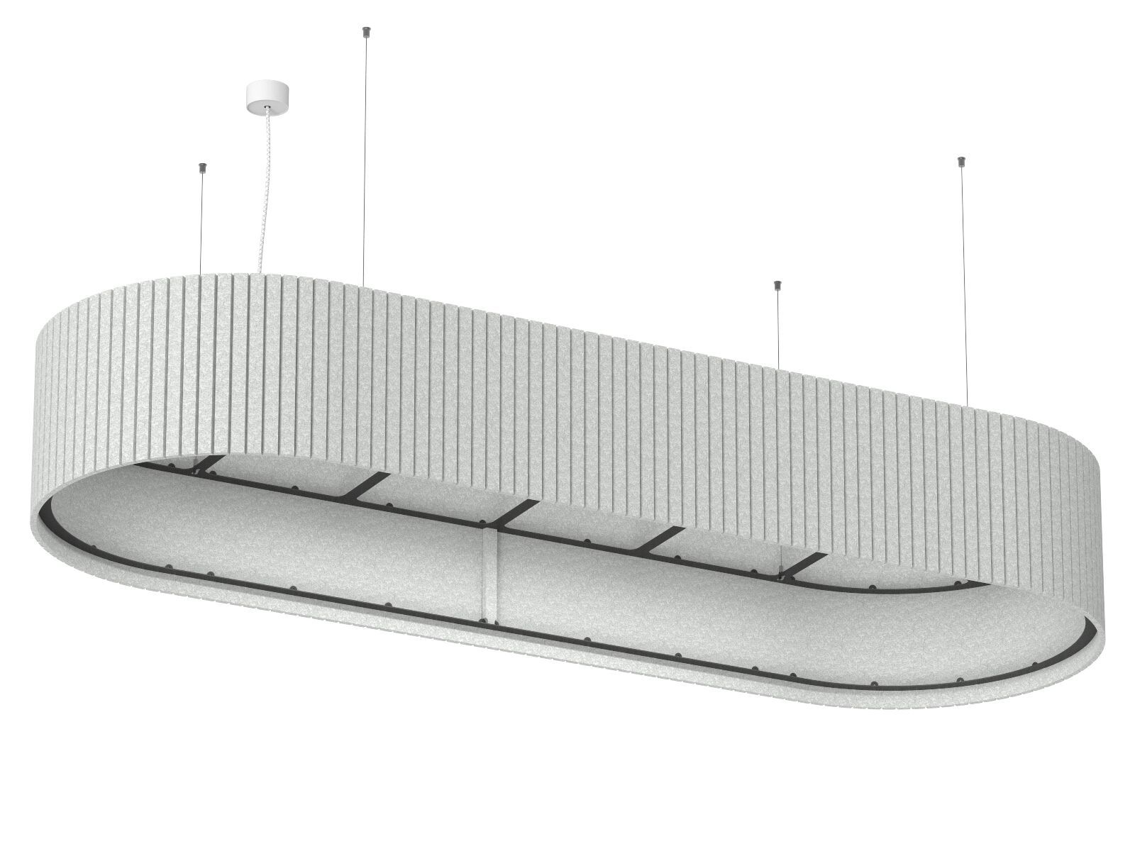 Рециркулированный Pet акустический подвесной светильник PROLICHT Acoustic ARCH-00096007