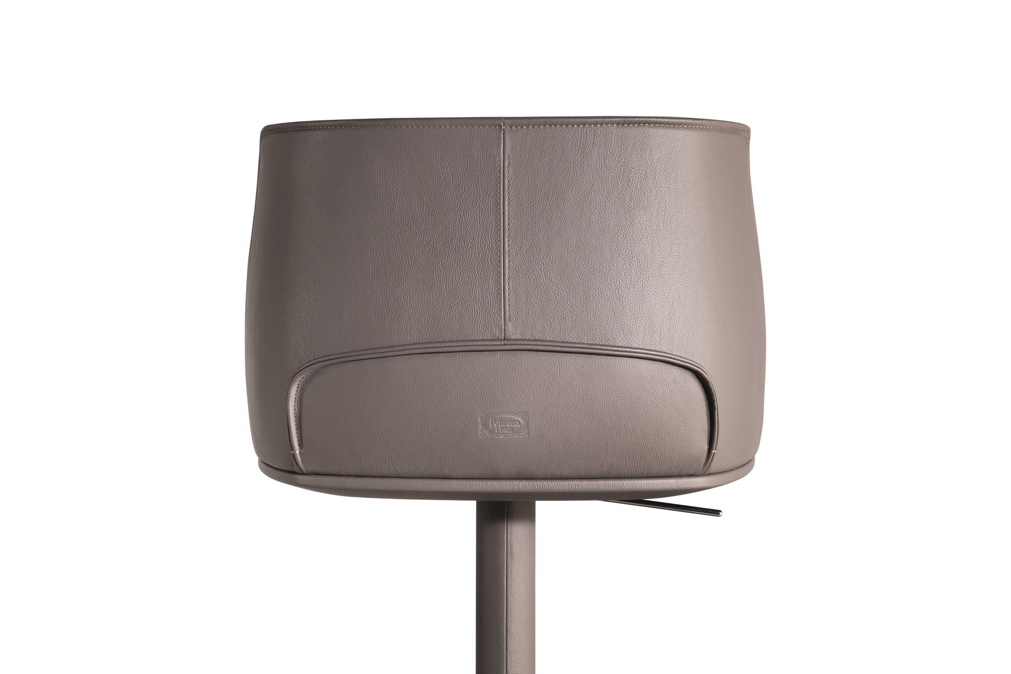 Регулируемый по высоте кожаный высокий стул Poltrona Frau ARCH-00092695 - Вид №4