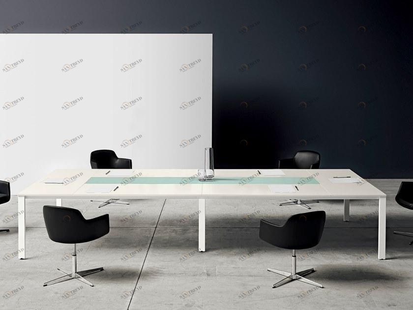 Manerba Прямоугольный деревянный стол для переговоров K-word sun-id-1442591