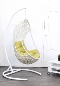 Кресло подвесное белое Lite ЭКО ДИЗАЙН FLYINGRATTAN 129642 Белый