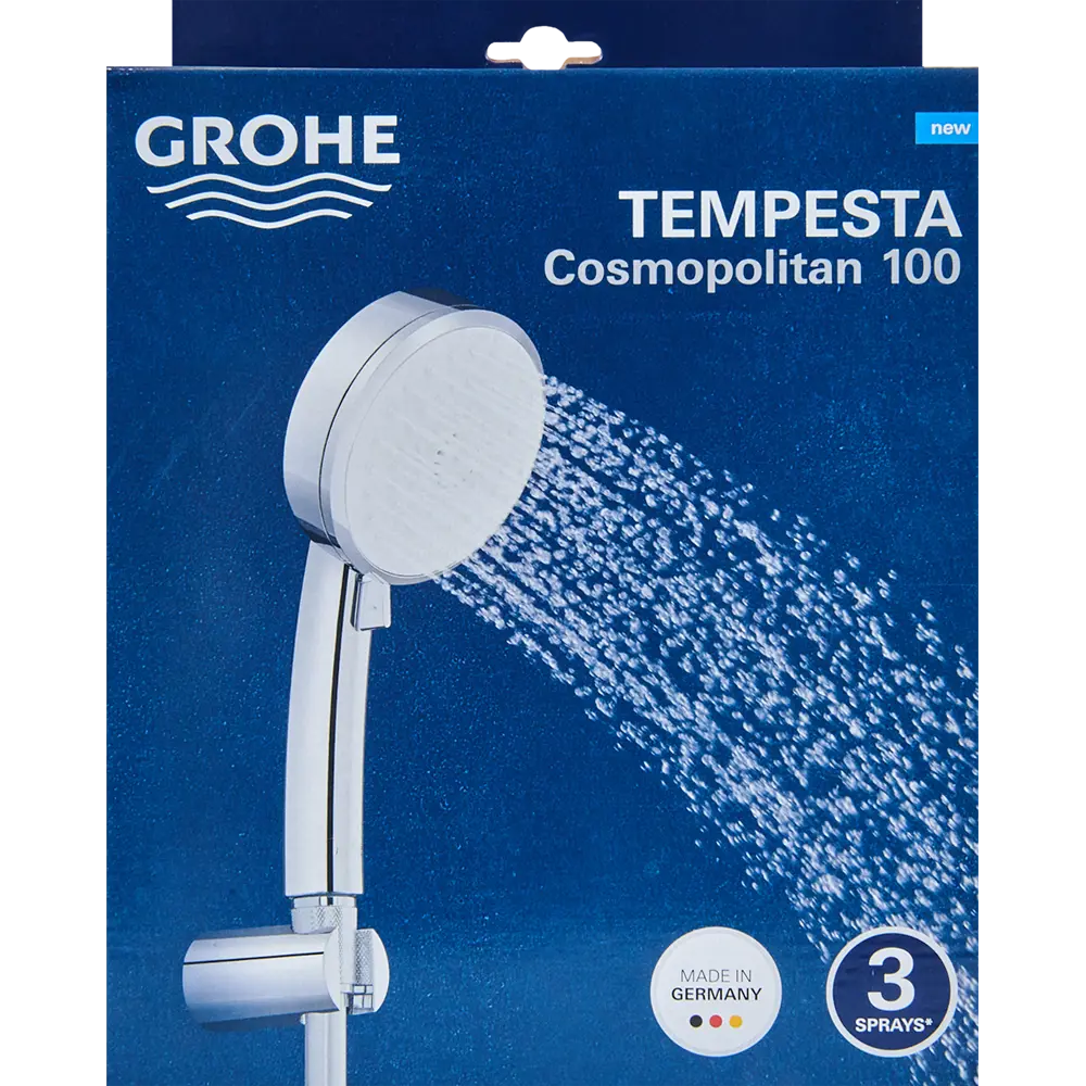 Набор для душа Grohe Tempesta 3 режима шланг 150 см цвет хром 81971388 STLM-2085690 Tempesta Cosmopolitan - Вид №6