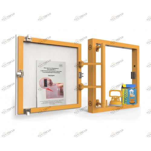 Ревизионный люк под плитку, распашной на присоске 500Х500 ВОЗРОЖДЕНИЕ sun-id-1025278