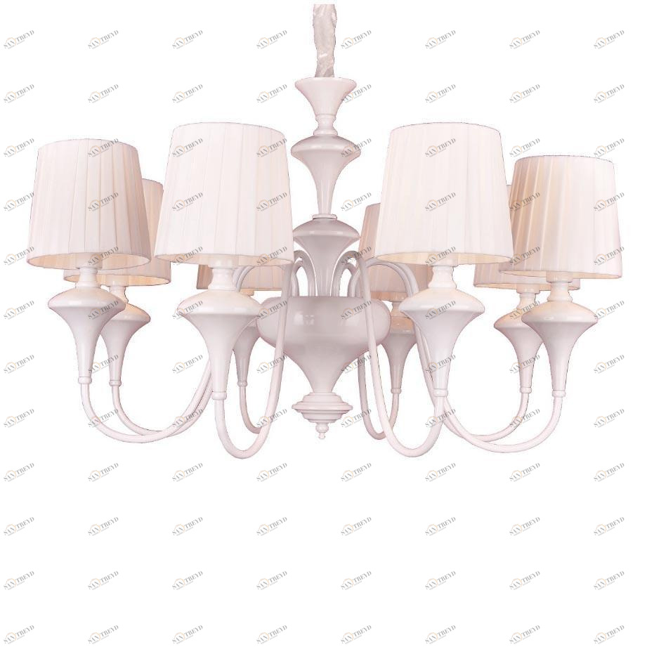 Подвесная люстра Omnilux Monsano OML-72503-08 OMNILUX ДИЗАЙНЕРСКИЕ, MONSANO 279743 Белый 