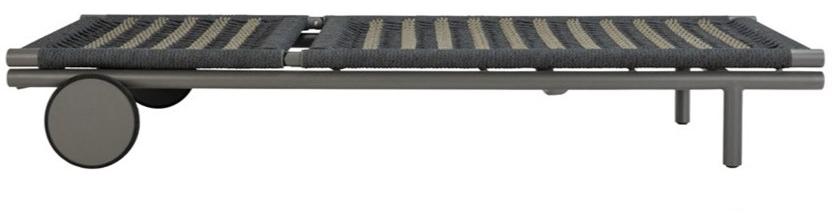 JANUS et Cie Садовый шезлонг из морского троса и алюминия Anatra sun-id-1440418 - Вид №5