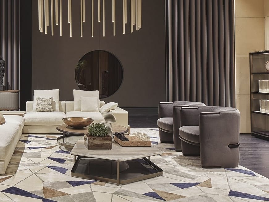 Тканевое кресло с подлокотниками Giorgetti OPUS ARCH-00136894 - Вид №5