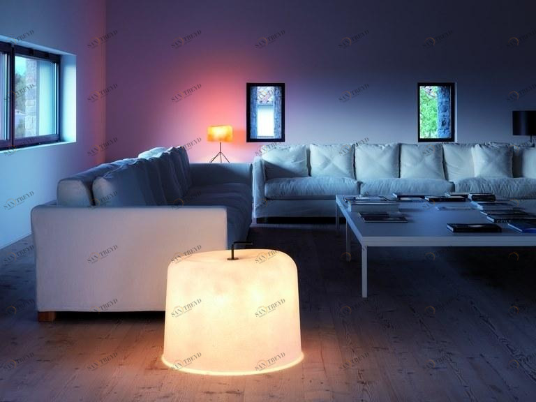 Quadrifoglio Торшер из стекловолокна с диммером Ola sun-id-1394867