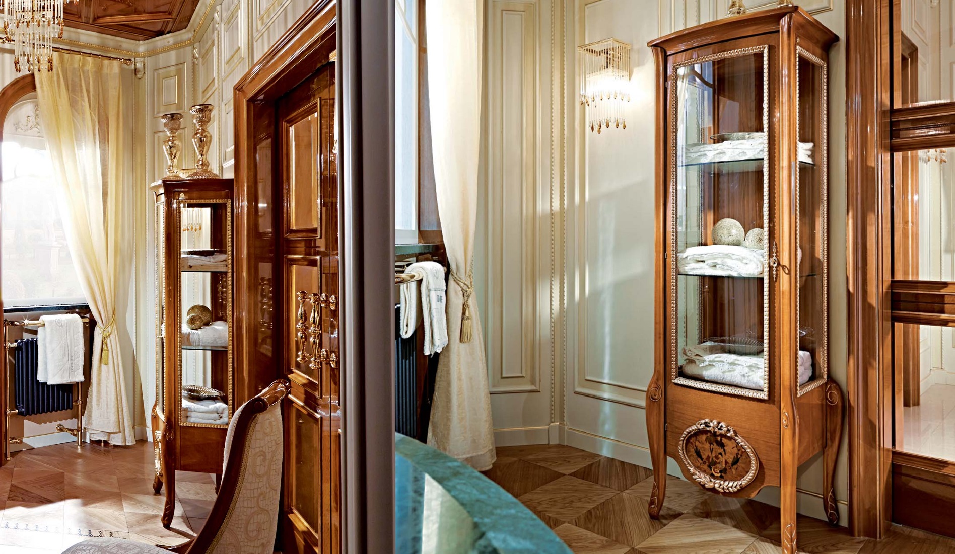 Комплект мебели для ванной 58-1 LINEATRE Elegance 581 - Вид №3