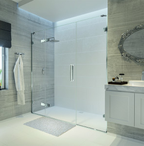 Дверь в нишу GHB1575H L или R Merlyn Arysto Хромированный