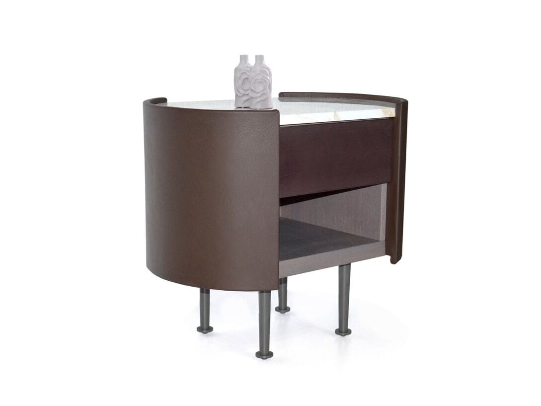 Многослойная овальная тумбочка с ящиками ABLE Parenthesis ARCH-00101495