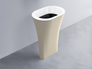 AMLA65-BL+AMPILO-N+AMCOLO-LN Раковина Amedeo Ovale отдельностоящая cielo Enjoy + Amedeo
