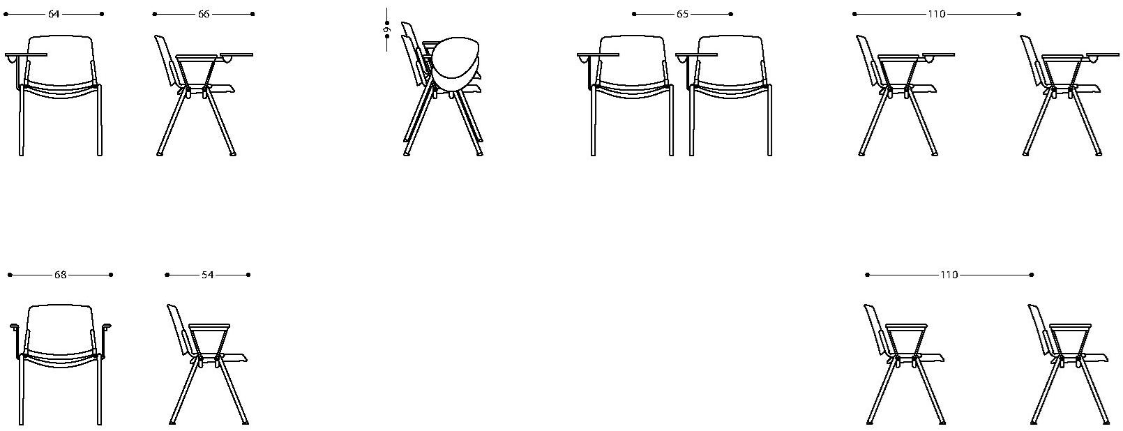 LAMM Штабелируемый деревянный стул New modulamm sun-id-1466938 - Вид №7