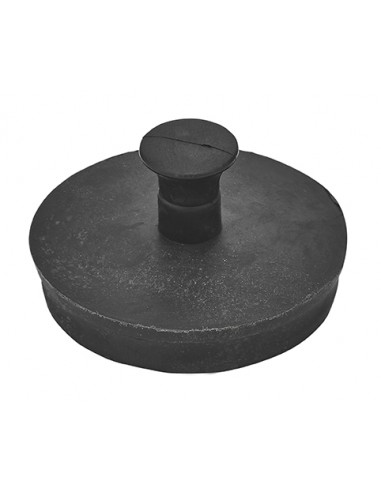 005200 005 00  Сливная пробка, черная, Д. 41,5 / 45 мм, синтетический каучук Valentin Чернить  - Вид №1