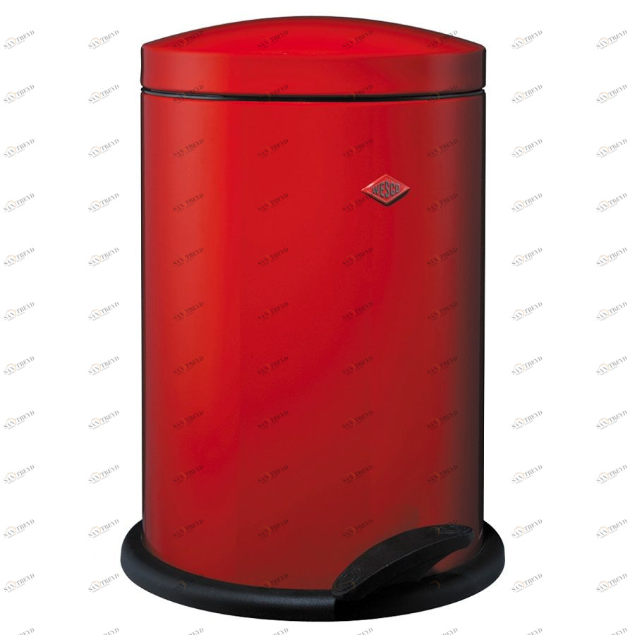 Бак для мусора с педалью Pedal bin 116, 13 л, красный Wesco 11621202