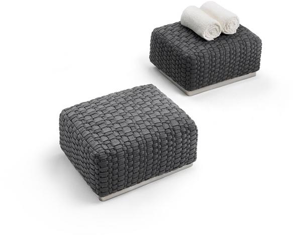 Flexform Пуф для улицы из тканого полипропиленового волокна sun-id-1442445 - Вид №2