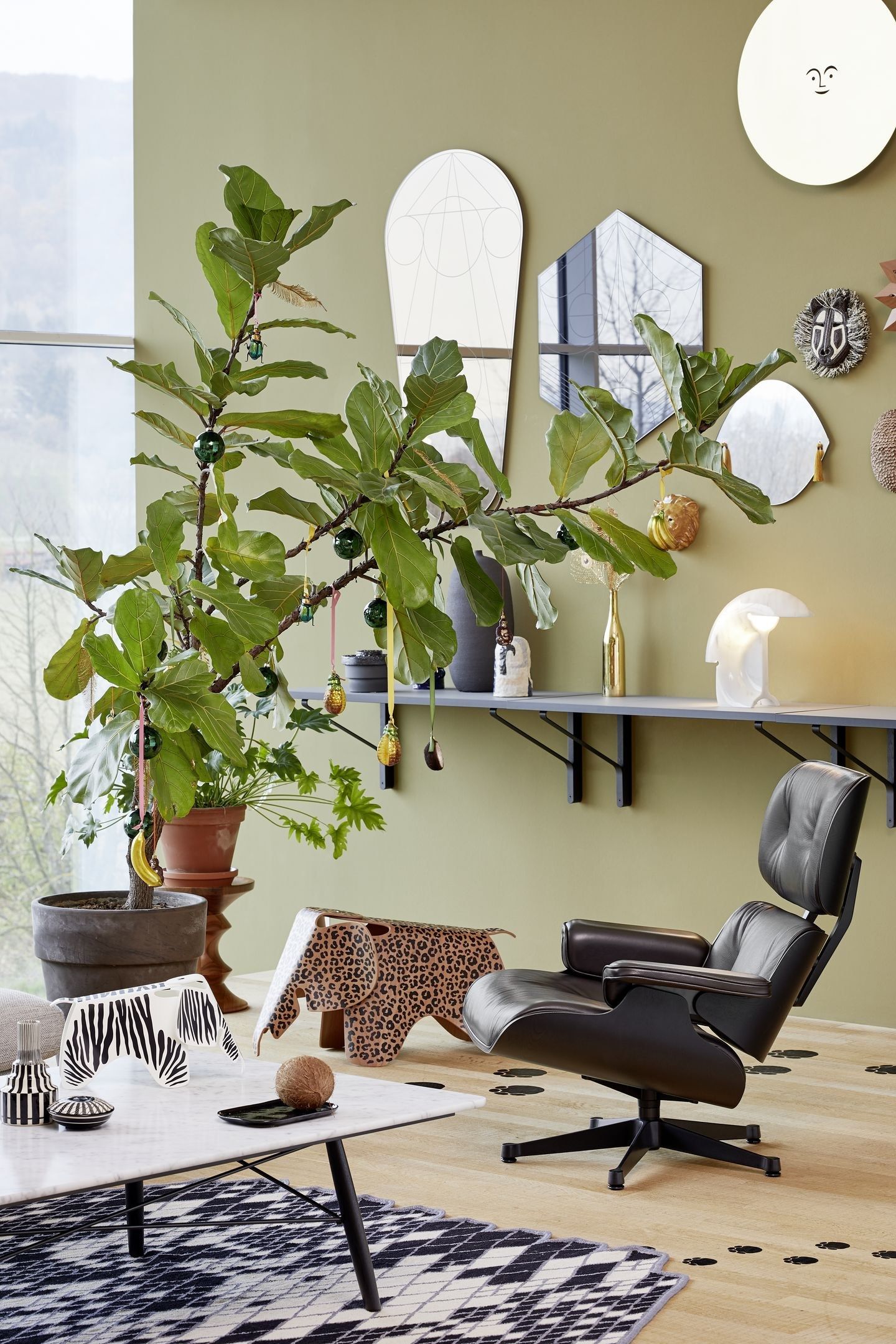 Квадратный журнальный столик из каррарского мрамора VITRA EAMES COFFEE TABLES ARCH-00045235 - Вид №6