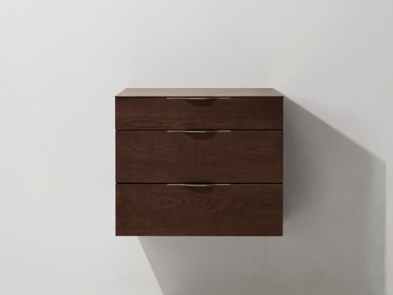 Горизонтальный настенный шкаф из дуба с ящиками District Eight Drift ARCH-00103861