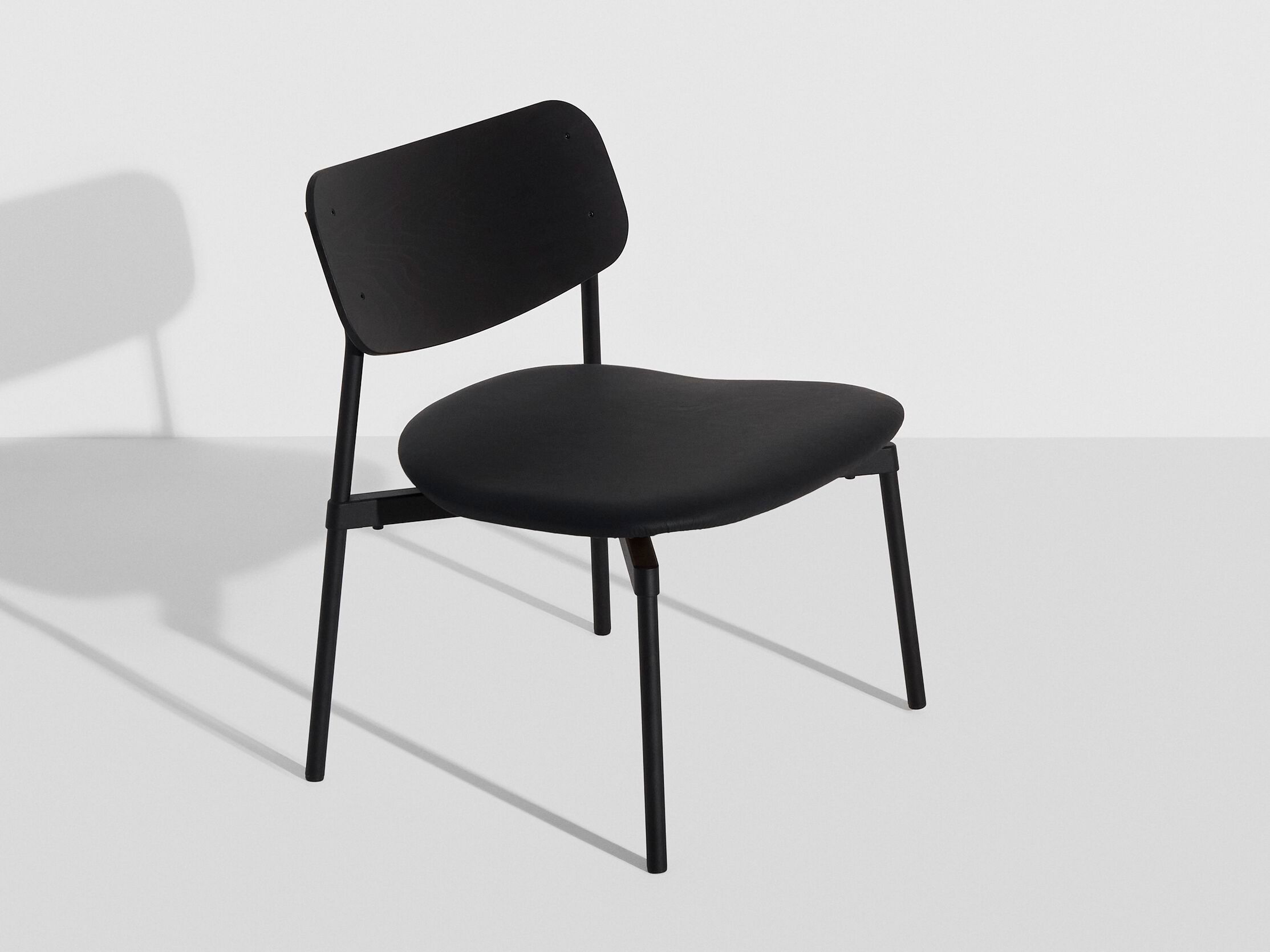 Штабелируемое кресло с кожаным сиденьем Petite Friture Fromme ARCH-00126484