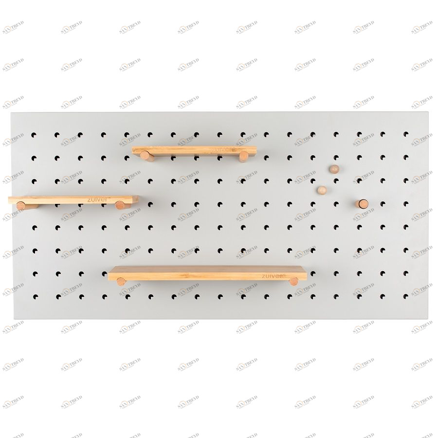 Доска для крючков и полок Bundy, серая Zuiver 7900012