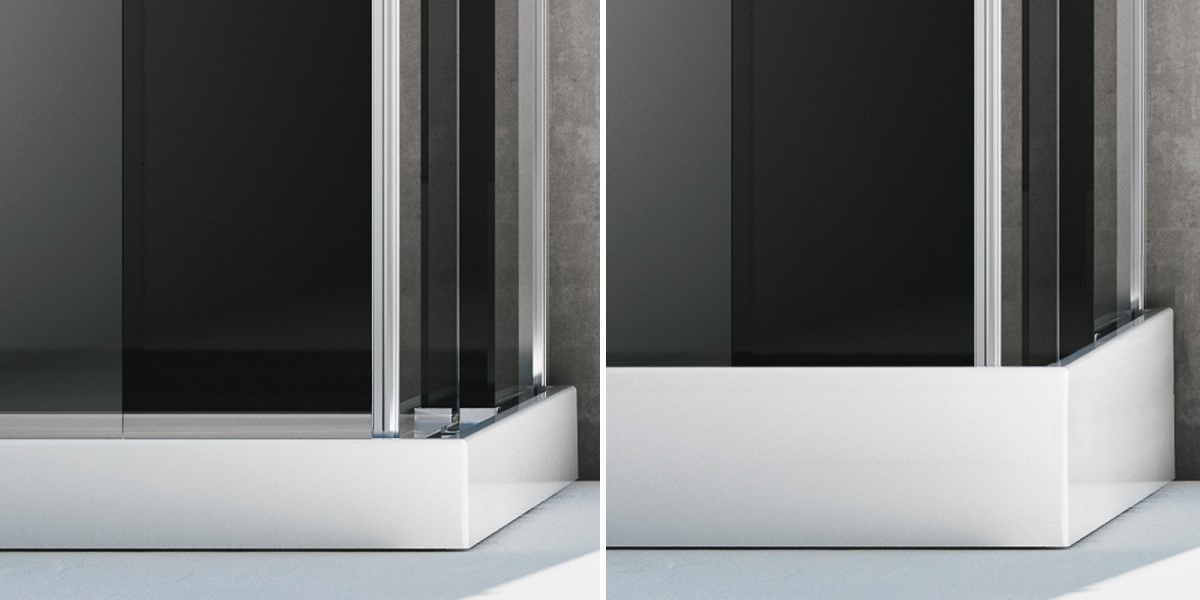 Душевая кабина угловая Sound STEP 120/80 см 1SDC7S1 Gruppo Geromin - Вид №1