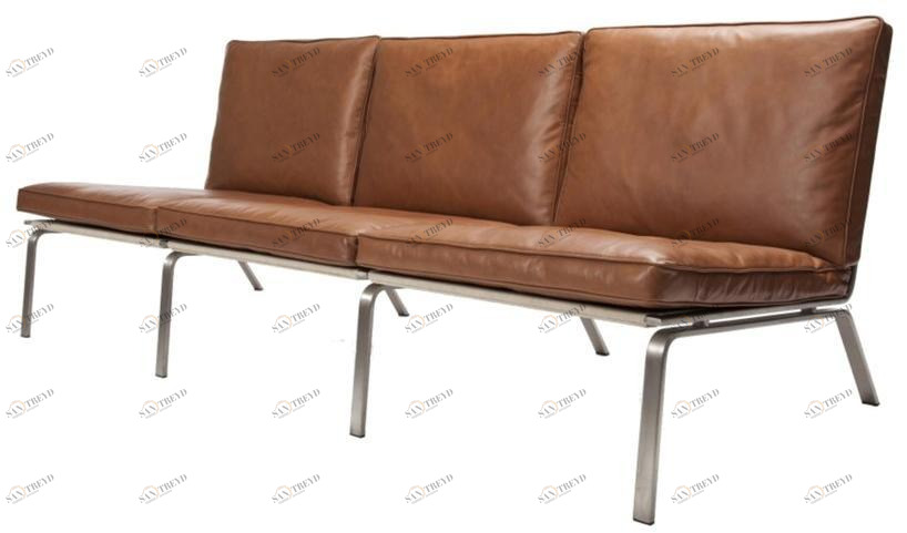 NORR11 3-х местный кожаный диван Man sun-id-1382837