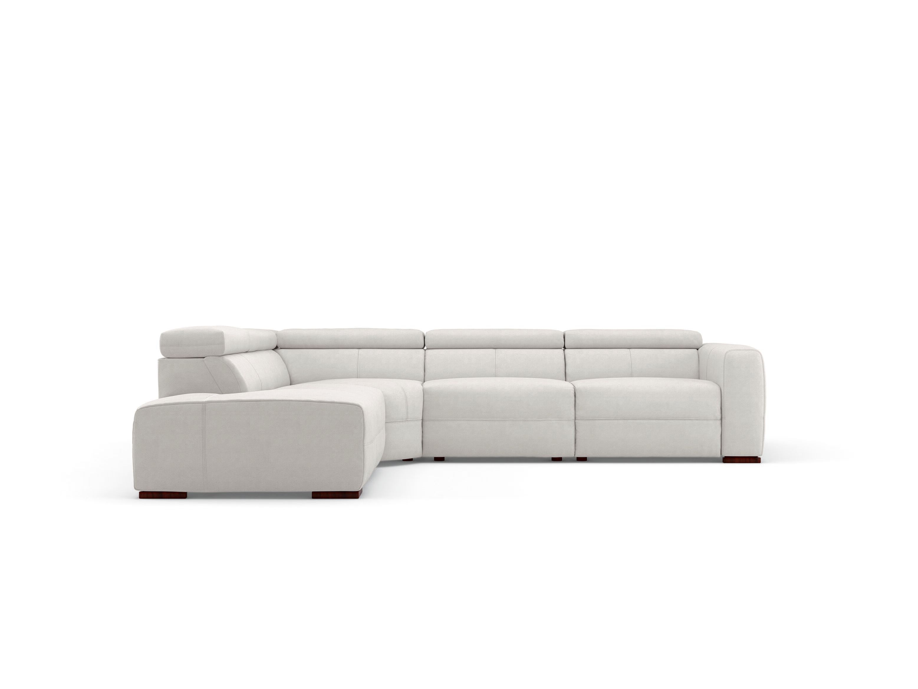 Кожаный угловой диван с откидной спинкой Natuzzi Italia Balance ARCH-00120166 - Вид №6