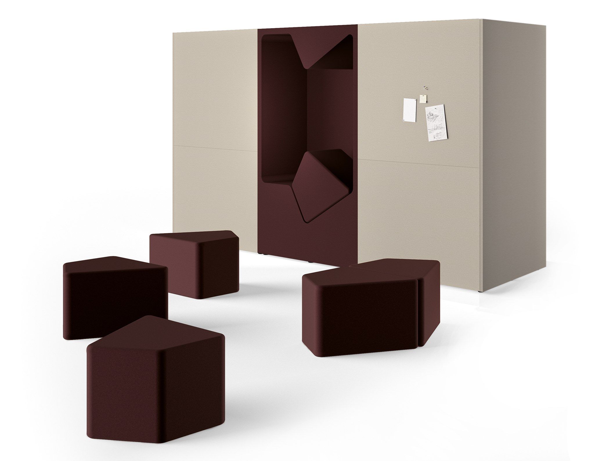 Ткань пуф werner works паркур ARCH-00107197