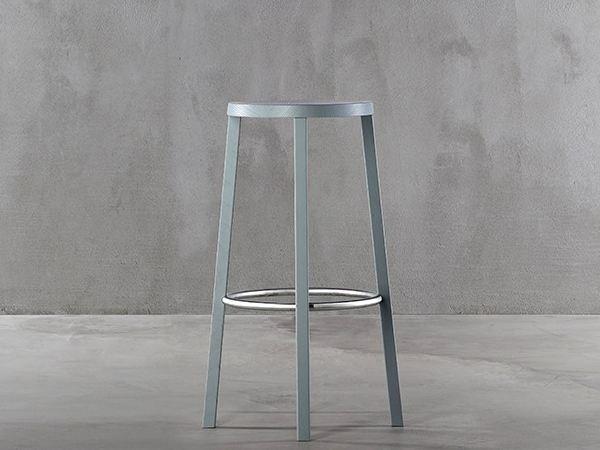 Plank Высокий стул в золе Blocco sun-id-1366564 - Вид №5