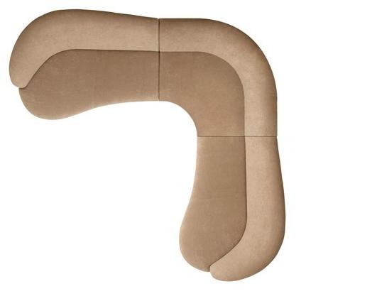 Hamilton Conte Paris Модульный диван из ткани sun-id-1391538 - Вид №9