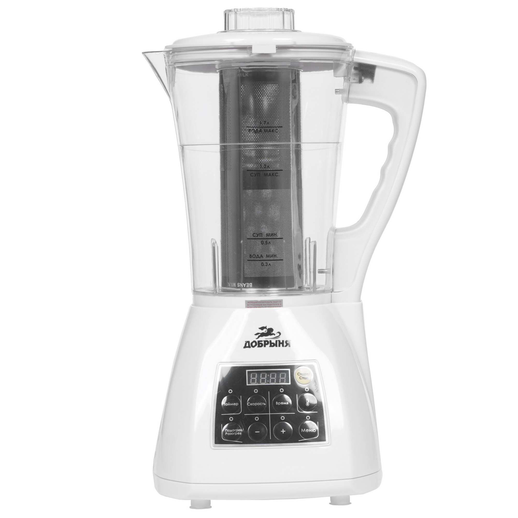 8128627 Блендер-суповарка Добрыня DO-1403 белый STDN-0016491 - Вид №1