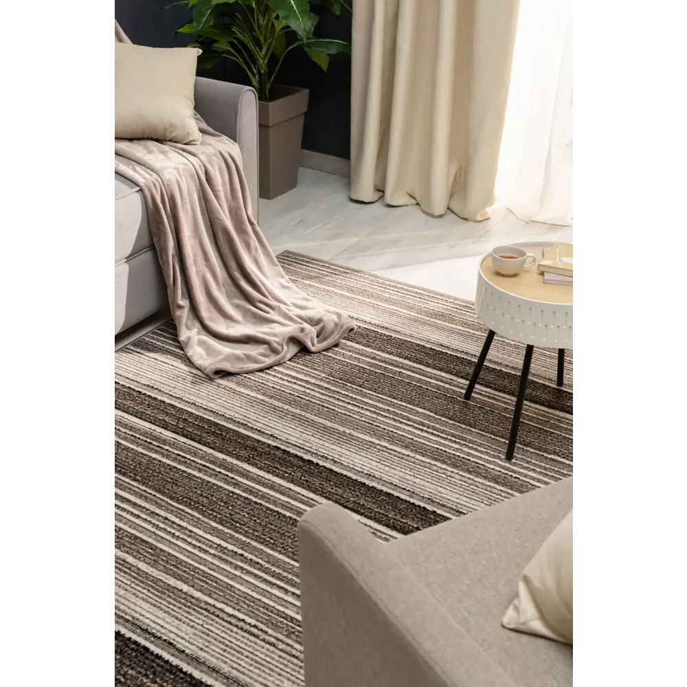 Ковер полипропилен Скай L019 150х190 см цвет бежевый MERINOS STLM-2100159 - Вид №4