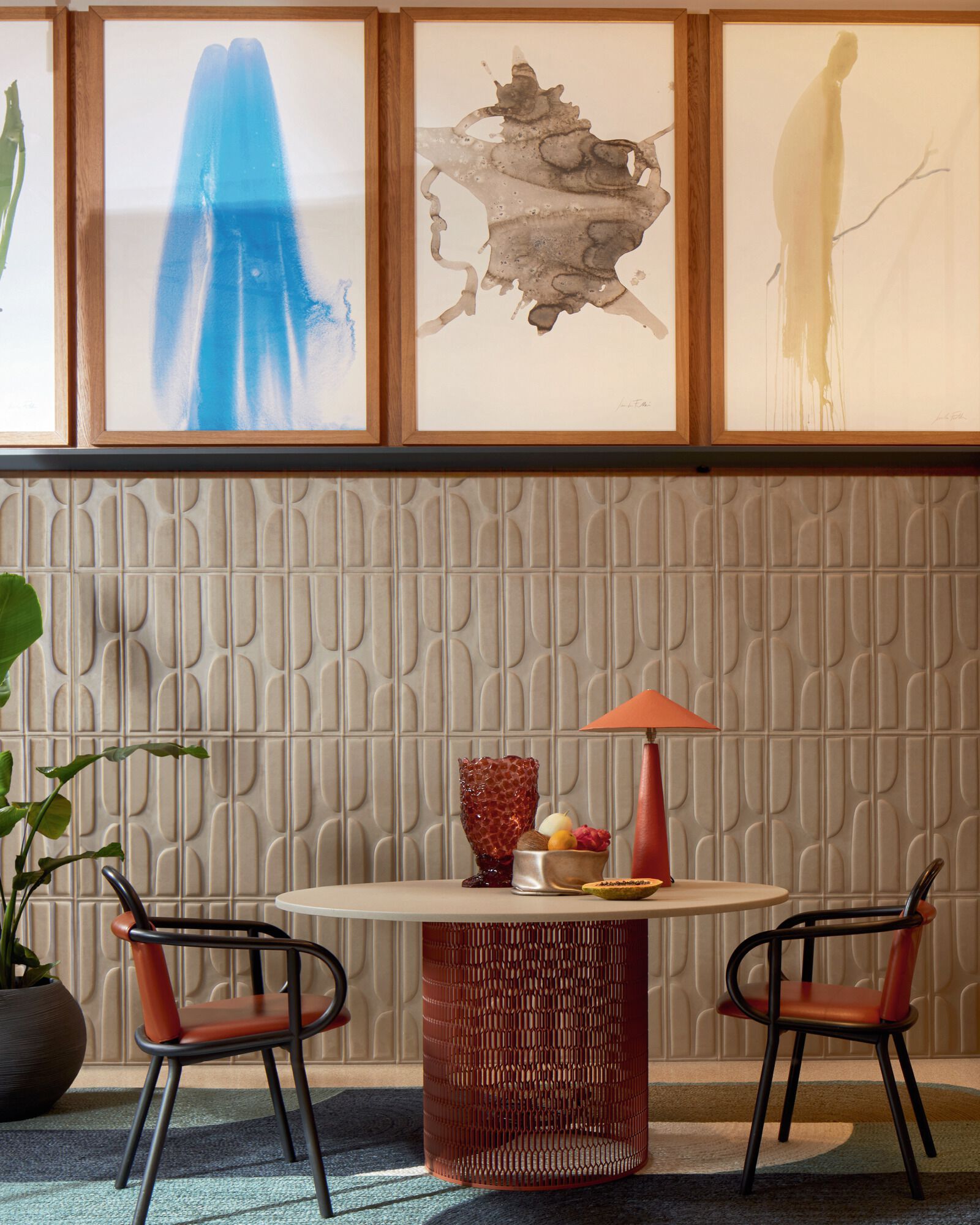 Полиэфирная моющаяся настенная ткань Élitis Forms ARCH-00137537 - Вид №3