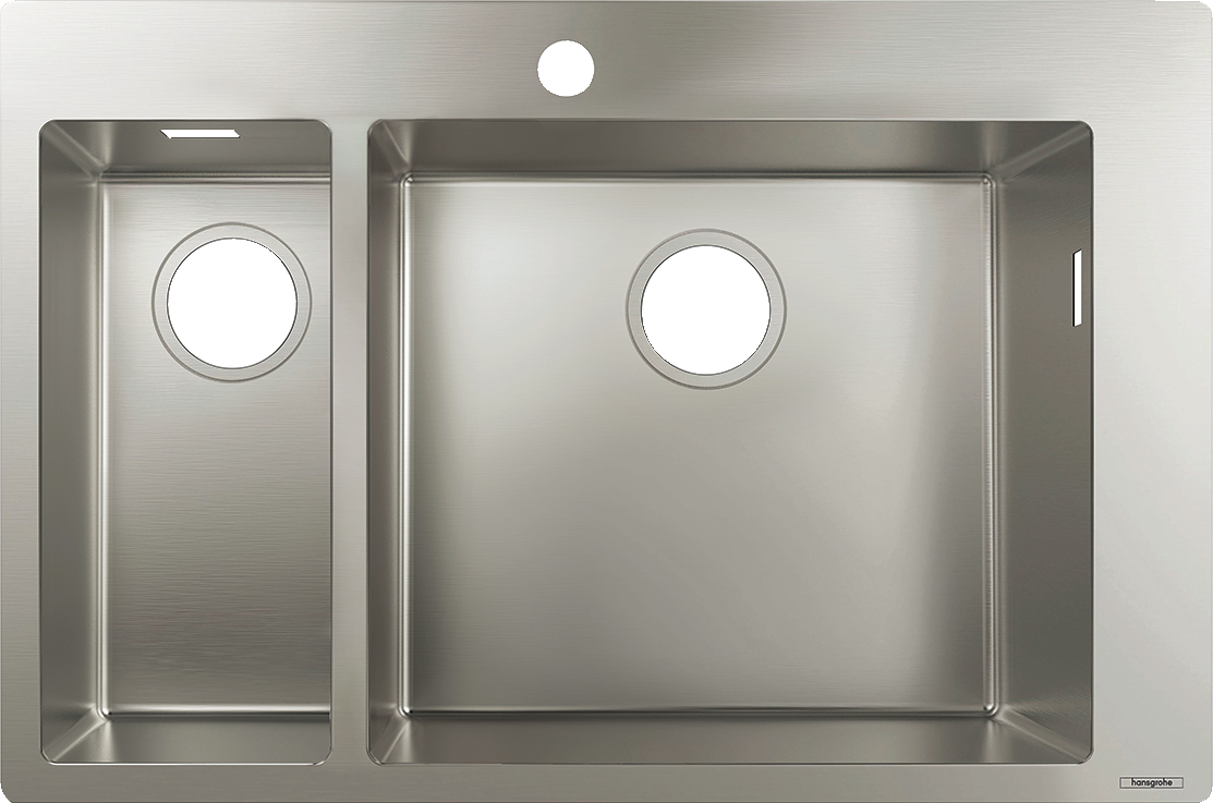 43309800 S71 S711-F655 Встраиваемая мойка 180/450 Hansgrohe 