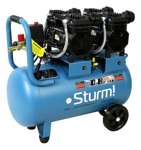 Компрессор поршневой безмасляный Sturm! AC93450OL 9070846
