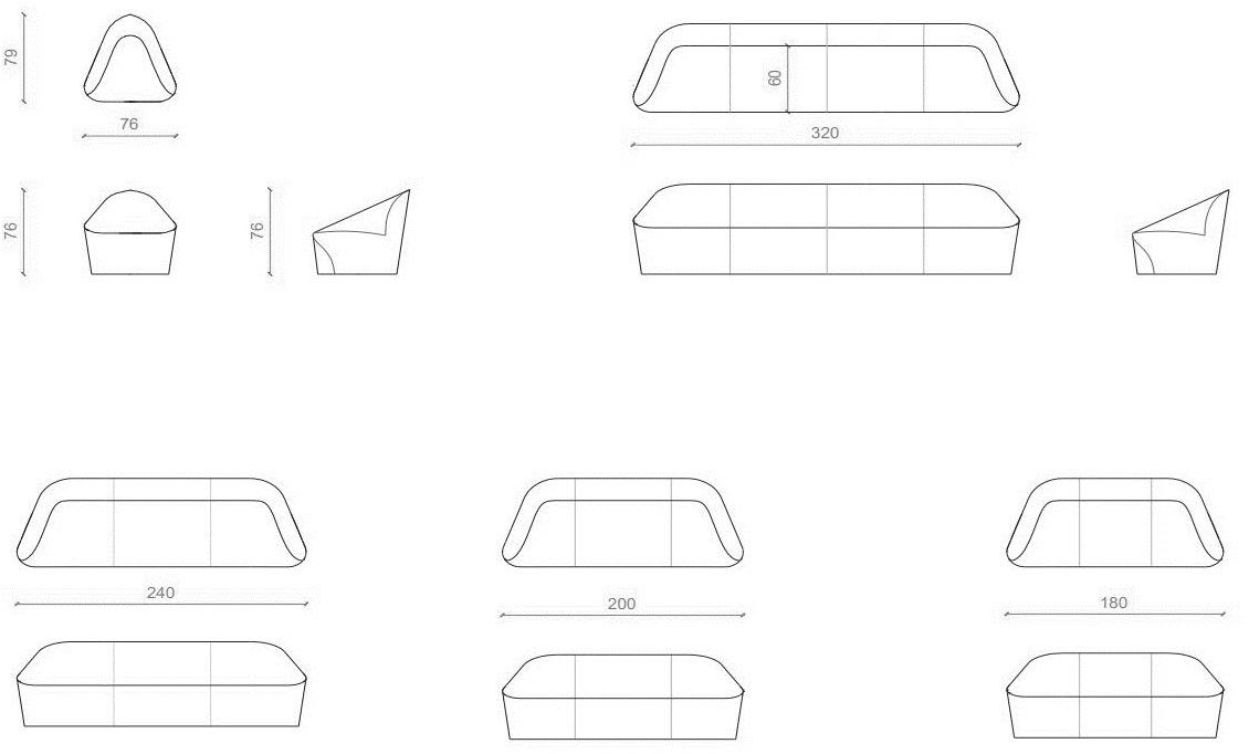 B&T Design Кресло из ткани с подлокотниками Many sun-id-1466405 - Вид №5