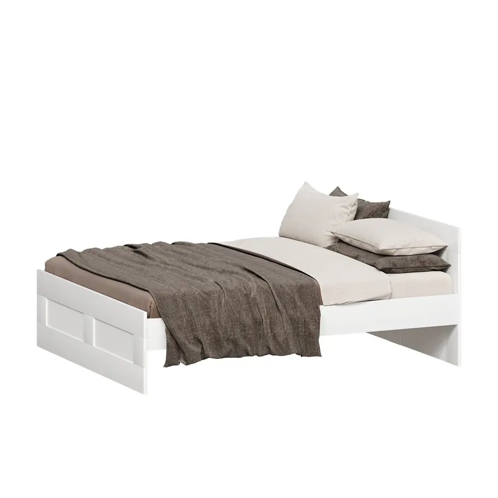 Кровать Шведский стандарт Сириус Ш166x205.4 см цвет белый STLM-2015540 - Вид №2