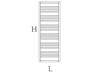 Полотенцесушитель из нержавеющей стали Caleido ARCH-00132708 - Вид №6
